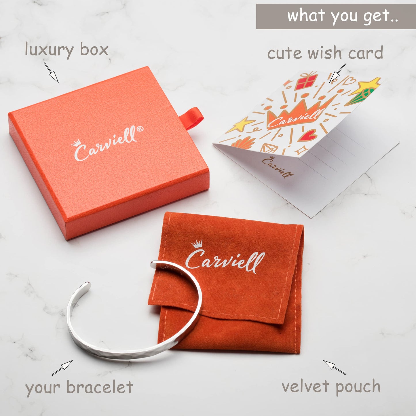 Carviell Inspirational Bracelets for Women, Hammered Rose Gold Motivational Cuff, Engraved Keep Going Bangle, Sober, Depression Gifts, Strength Bangle, Encouraging Gifts Jewelry