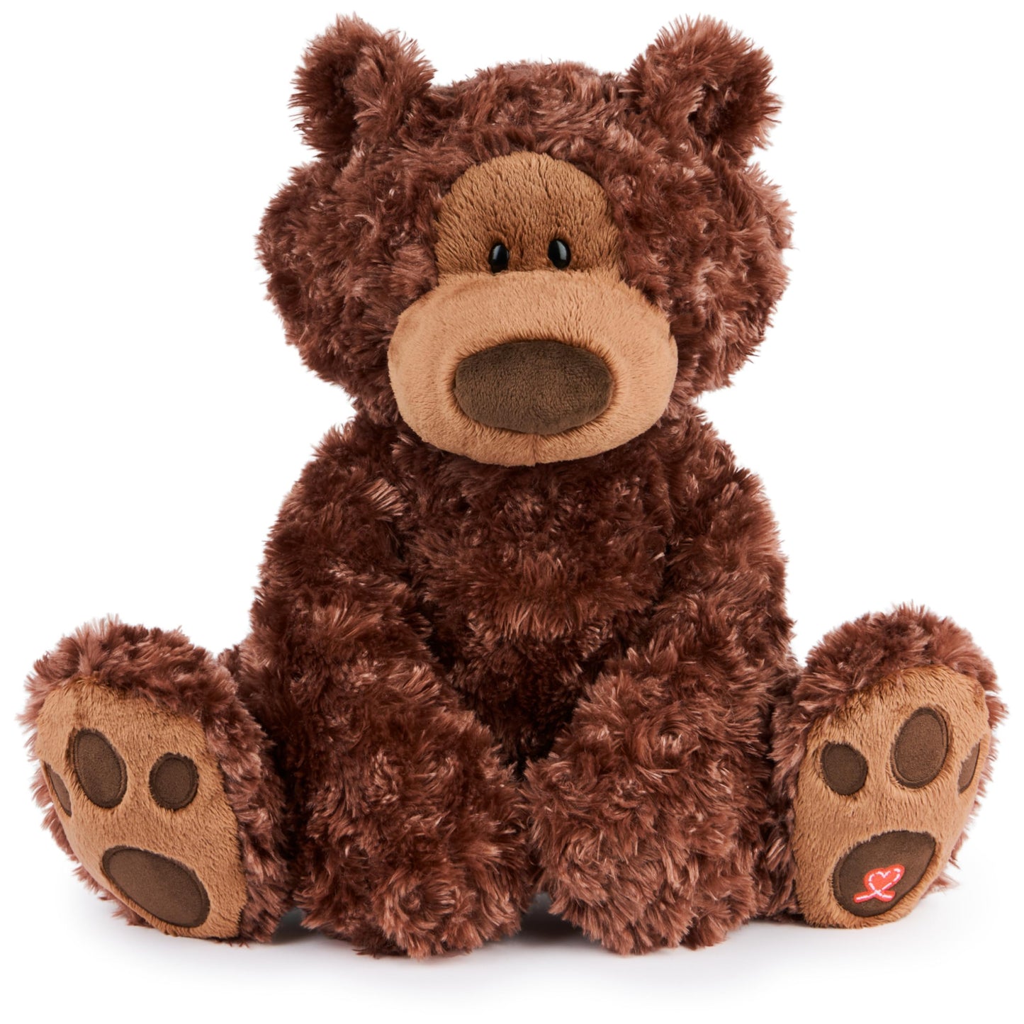 GUND Philbin Classic Teddy Bear, Premium Stuffed Animal for Ages 1 and Up, Chocolate Brown, 18”
