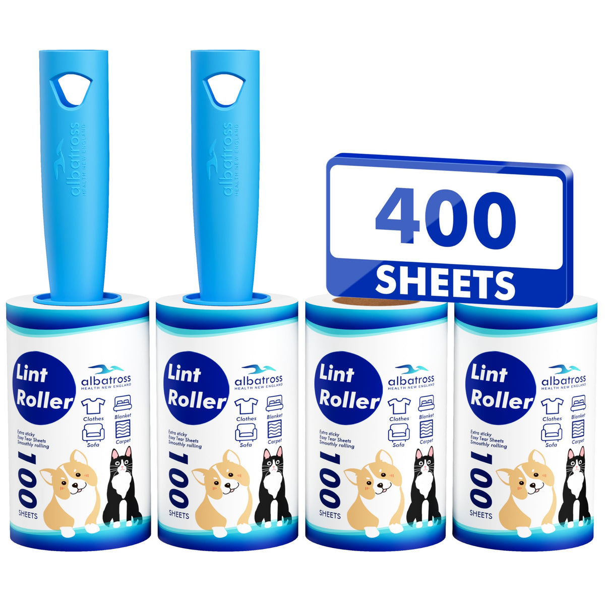 Extra Sticky Lint Roller (400 Count)