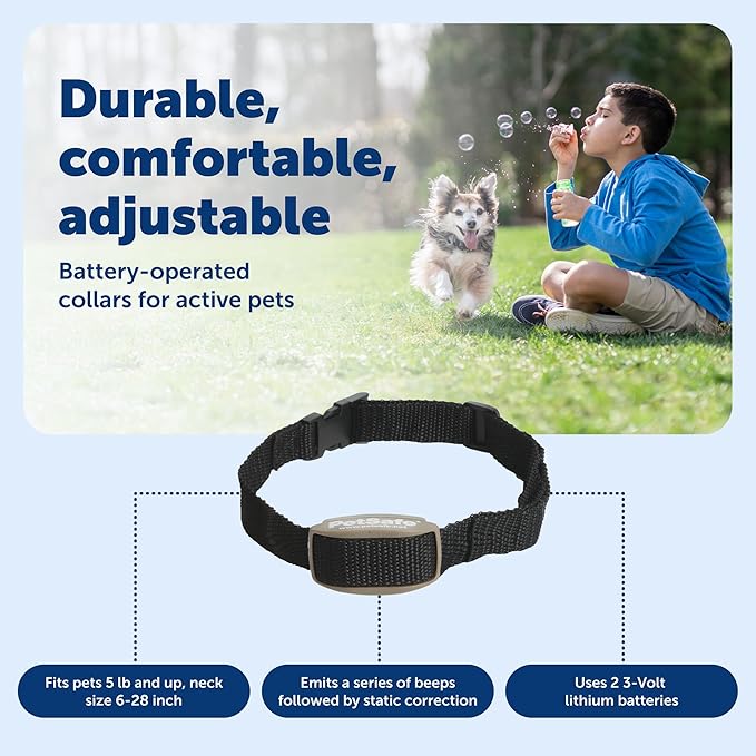PetSafe Pawz Away Indoor Wireless Pet Barrier, Electric Training System for Dogs & Cats with Receiver Collar