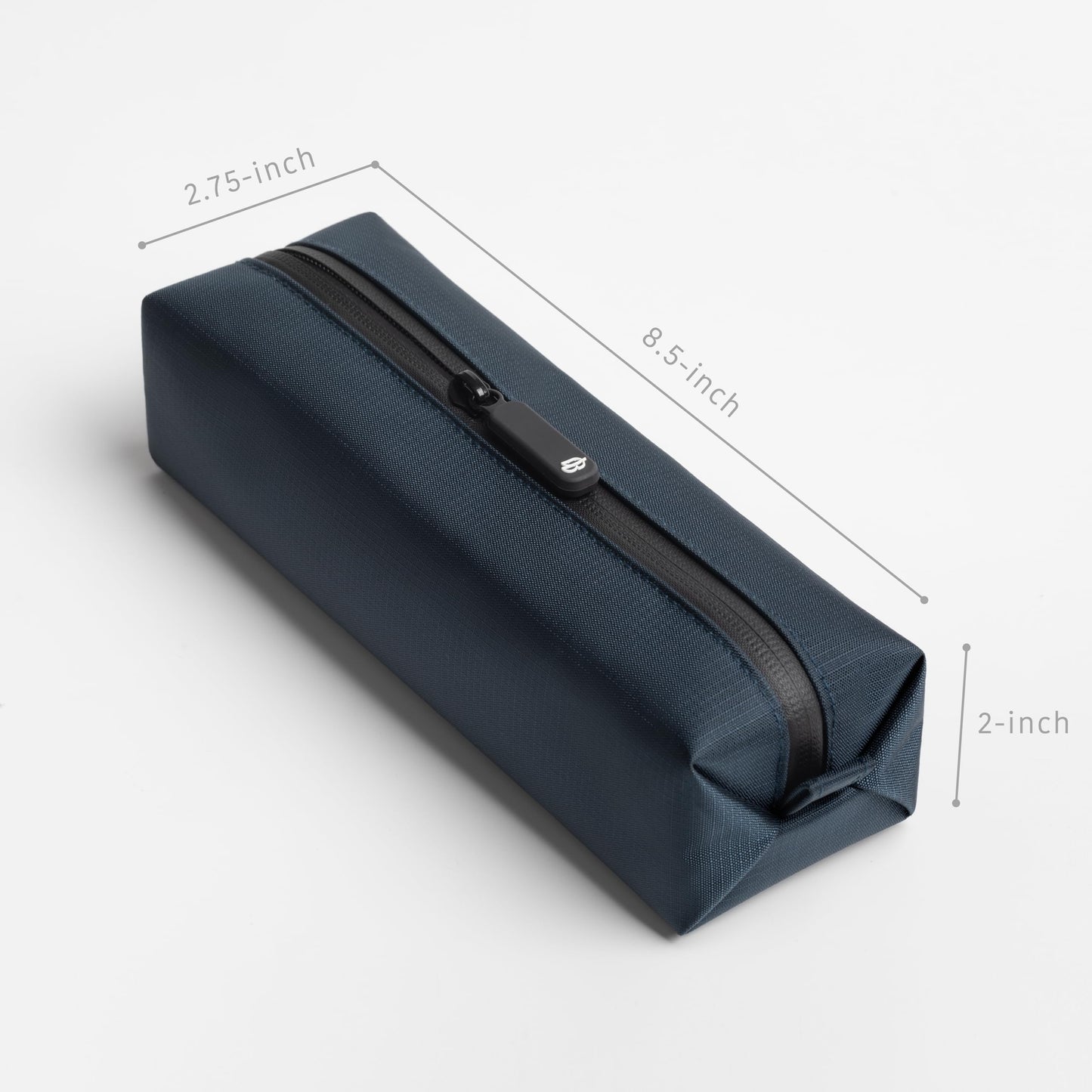 Comfyable Small Toiletry Bag for Men, Slim Mini Toothbrush Bag, Dopp Kit, Electronics, Tech, Gym, Water-Resistant Essentials Organizer, Blue