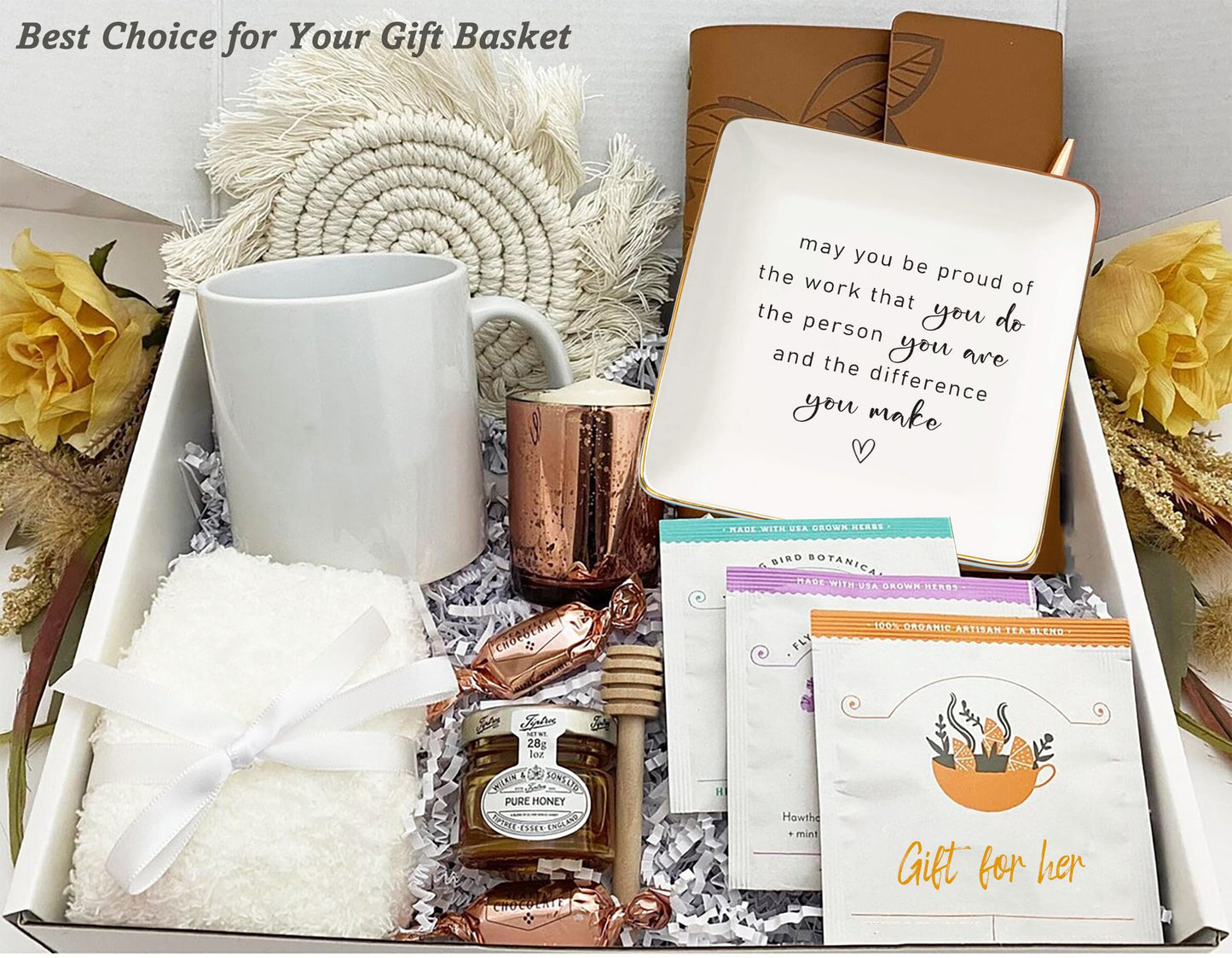 May You Be Proud of the Work You Do-Colleague Promotion,Retirement,Moving Away,Farewell,Goodbye,Leaving New Job Gifts-Boss Coworker Appreciate,Christmas Gifts-Jewelry Tray Trinket Holder Ring Dish