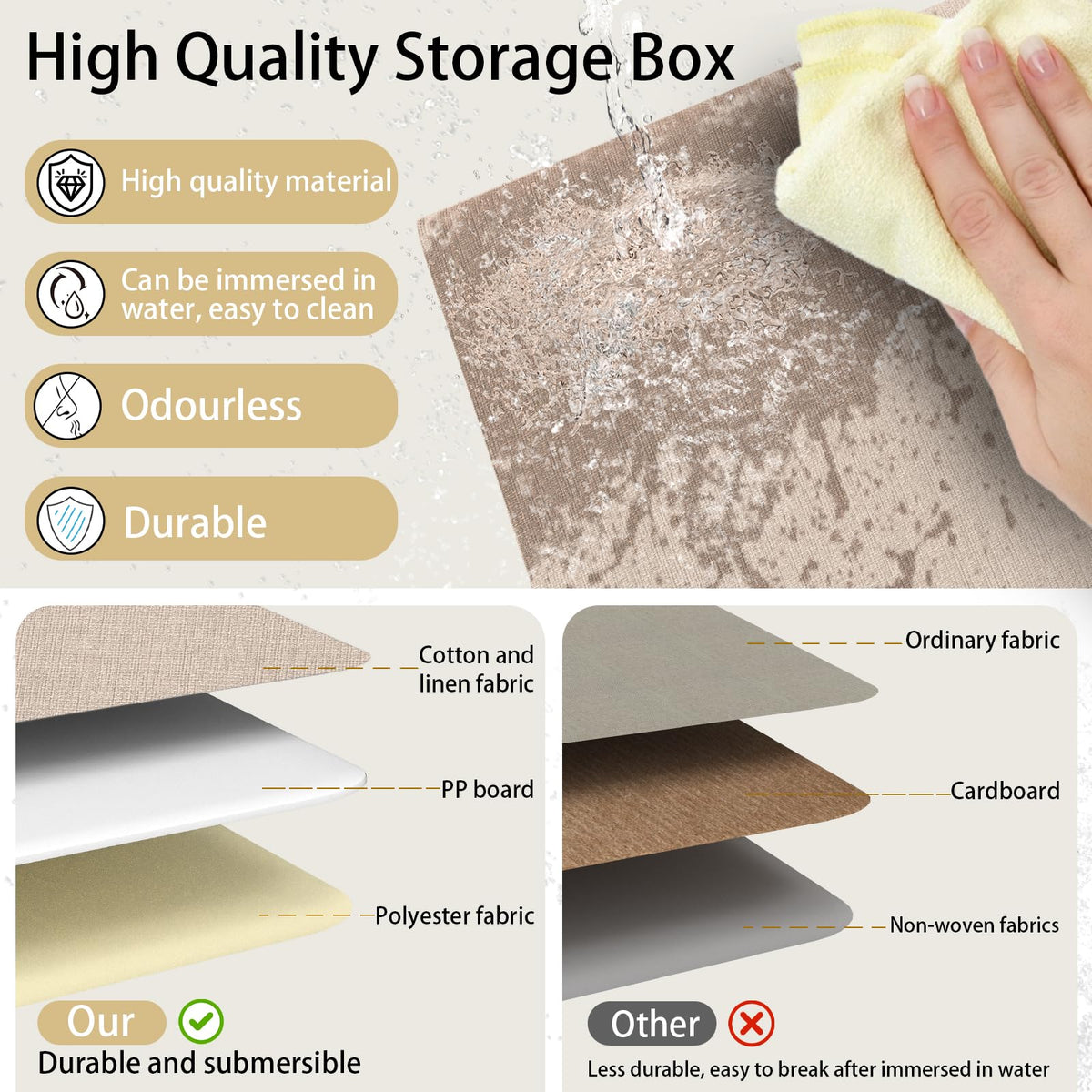 Fabric Storage Baskets