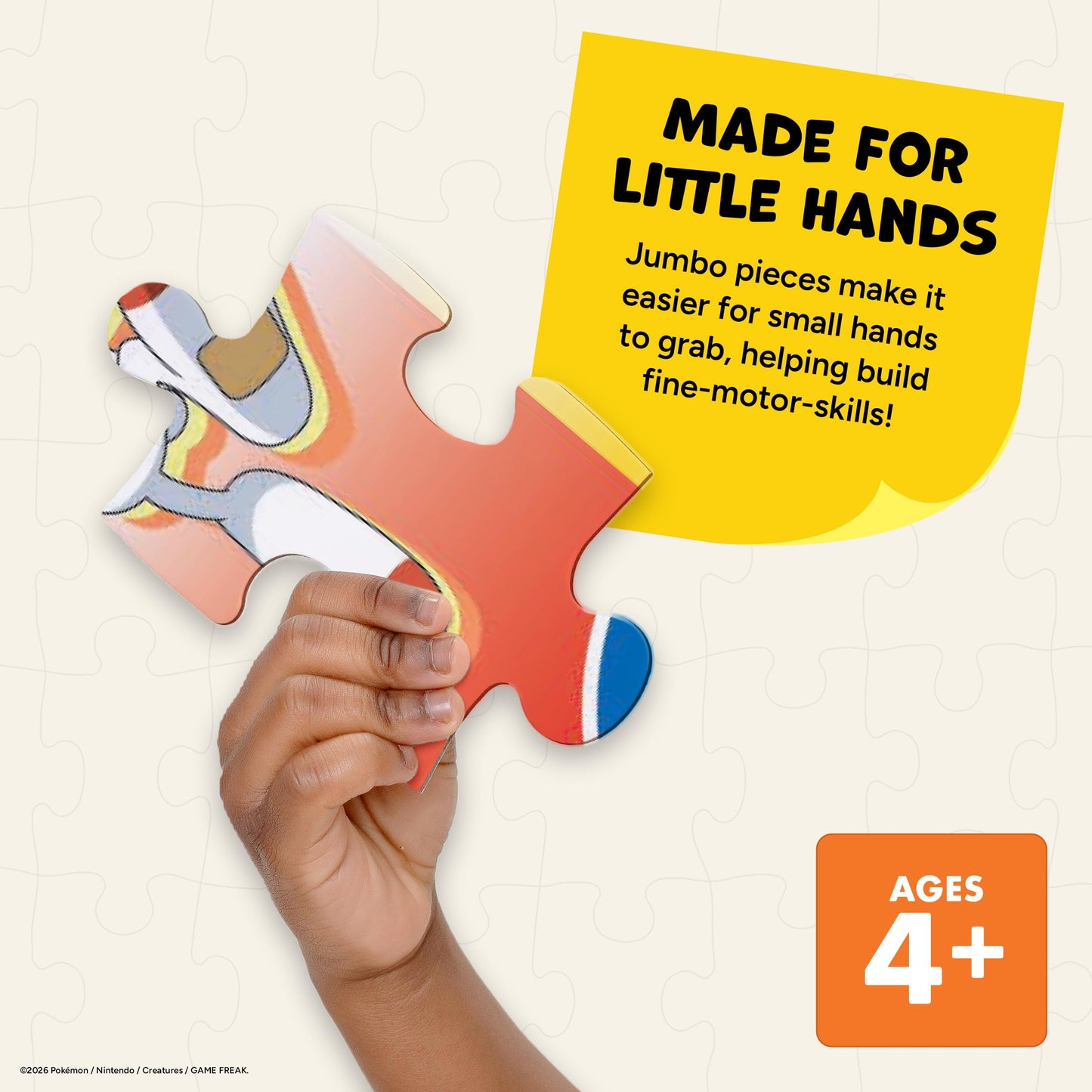 As a Template can we use This: Buffalo Games - 50 piece Giant Floor Puzzle - Pokemon (Input License) - Educational Puzzles for Kids Ages 4 and up - Large Pieces - 2 feet x 3 feet