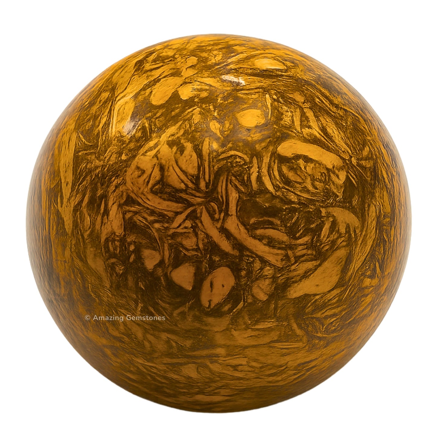 Amazing Gemstone Mariyam Jasper Crystal Ball with Stand - 2" Inches Crystal Sphere Meditation Balls for Witchcraft and Decorative Balls
