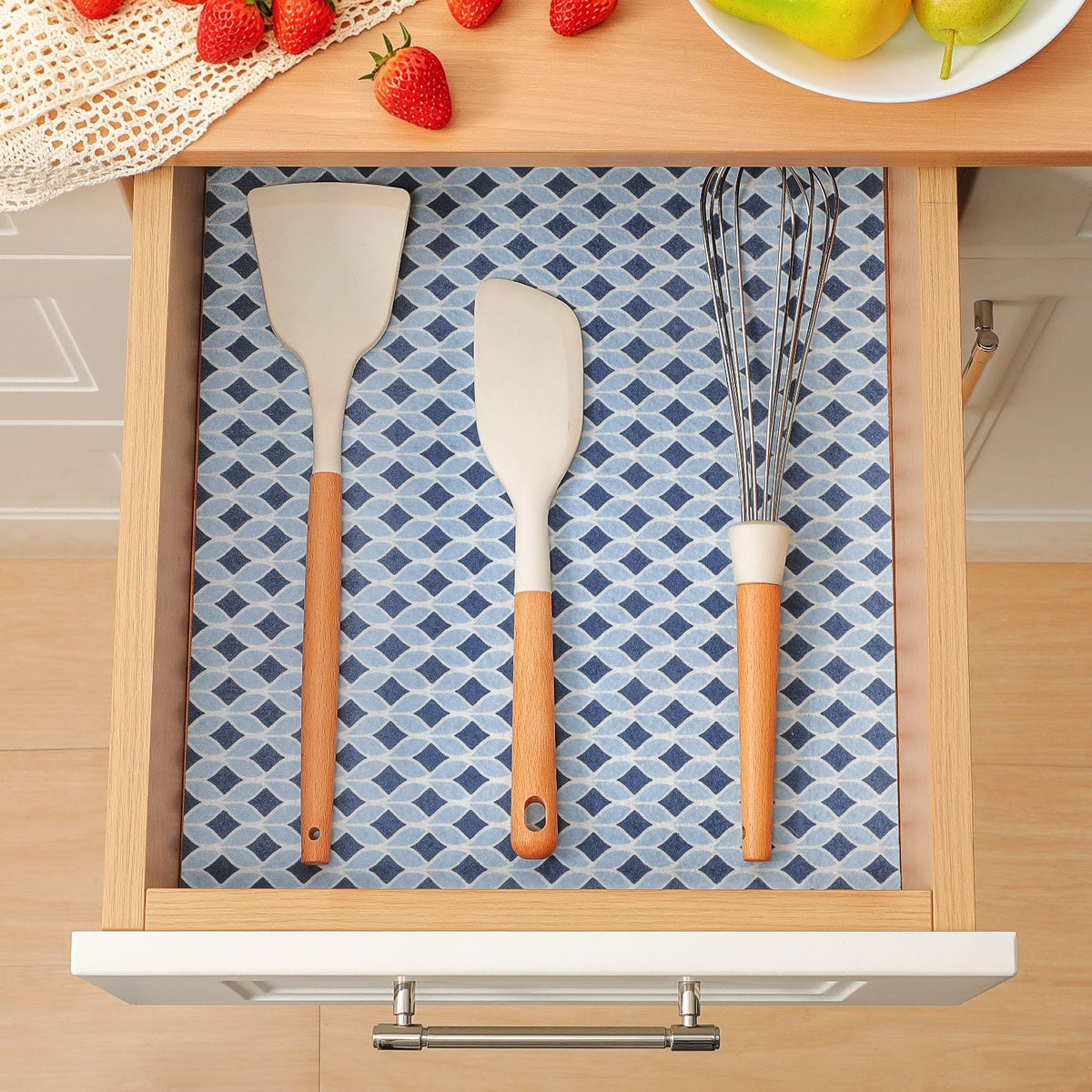 12 Pack Cloth Shelf Liners 17.7" × 24"