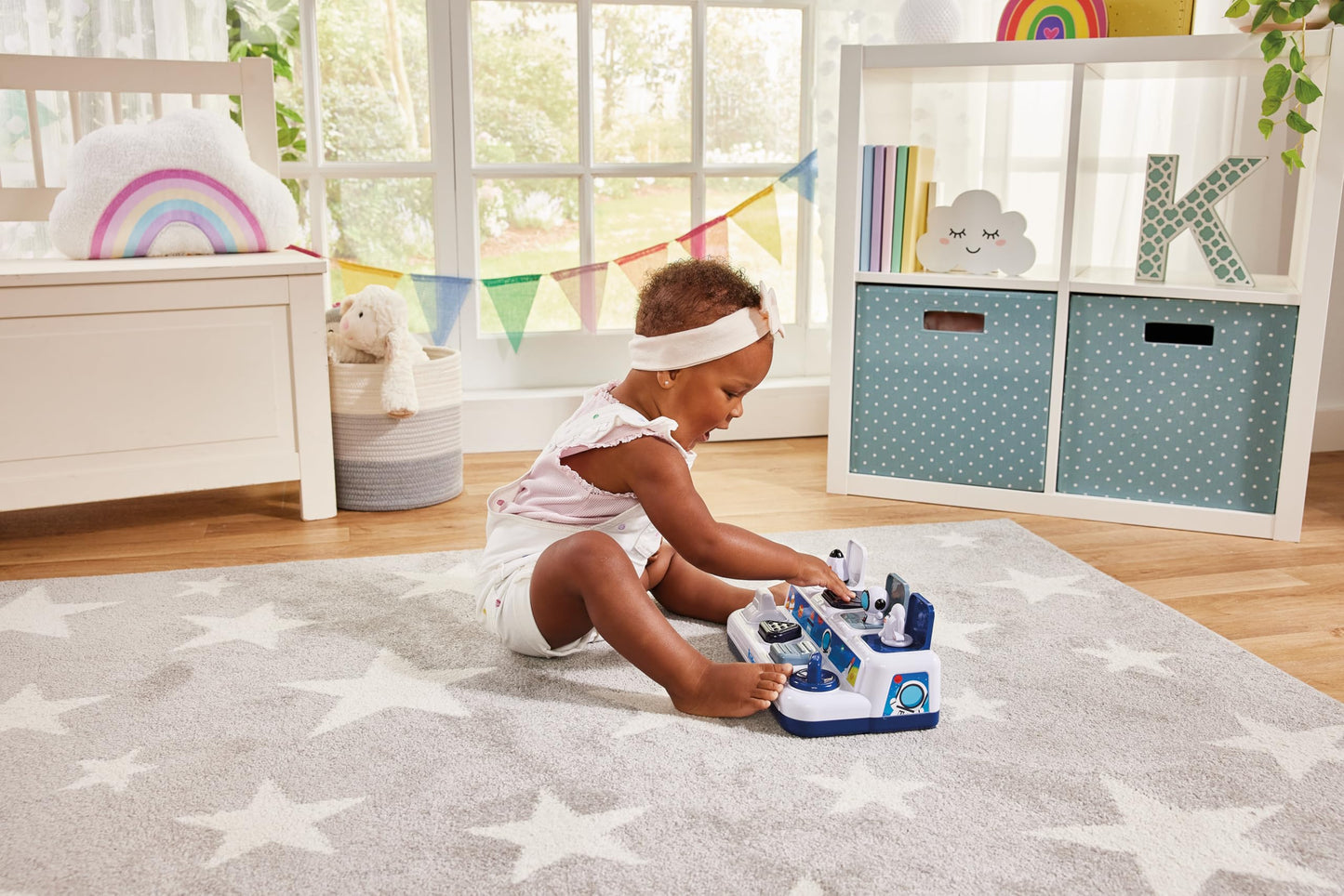 Kidoozie Pop N Play Space Explorer Ages 12 Months+, Toddler, Learn Numbers & Colors