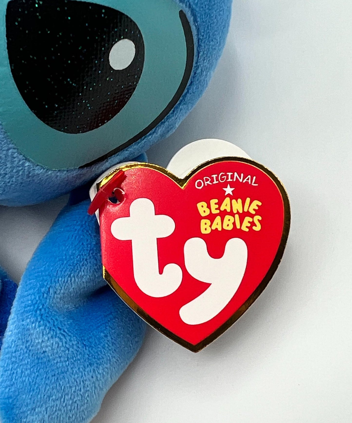 TY Beanie Baby Stitch - (Soft Body) -6", Blue