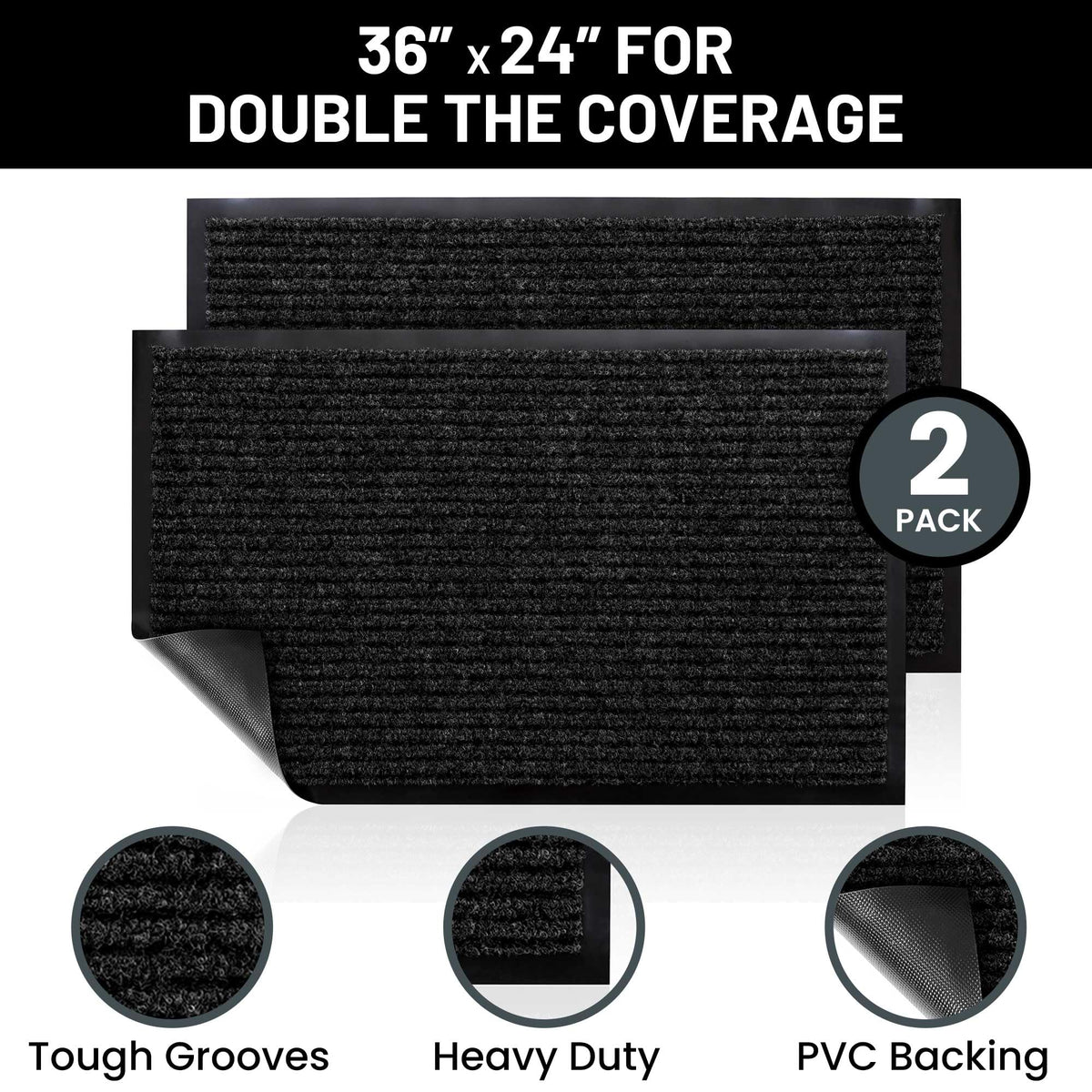 Front Door Mat (2 Count)