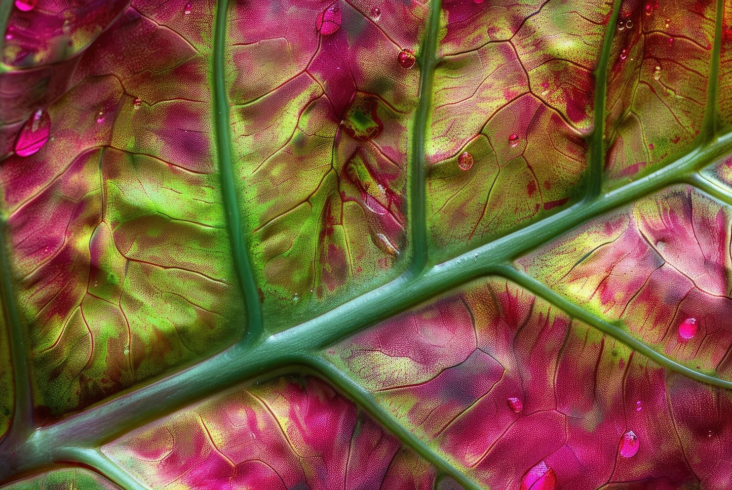 10 Wildfire Caladium Bulbs for Planting - Perennial Hosta, Elephant Ears, Fancy (10 Bulbs)