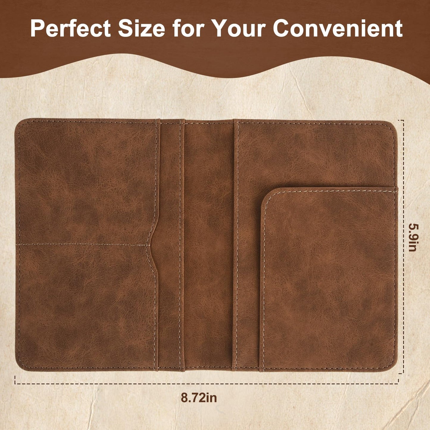 Vikings Gift Leather Passport Holder for Men Personalized Engraved Passport Holder, Nordic Norse Amulet Wallet, vikings Warrior Wallet Norse Gods Gifts (Vikings)