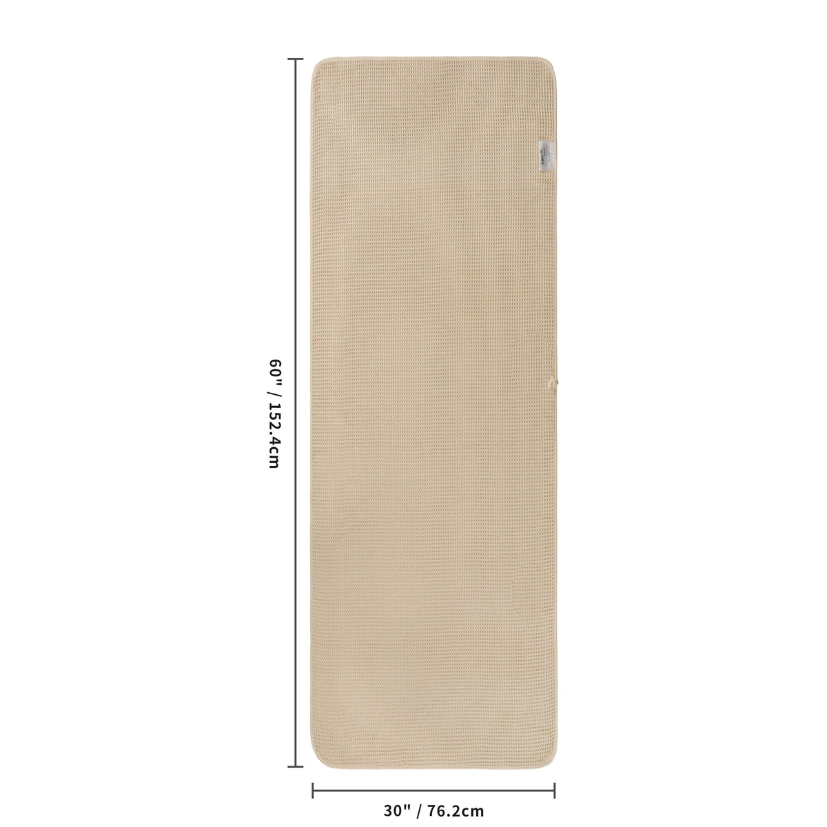 430 GSM Poly Blend Microfiber Quick Dry Waffle Bath Towel (4 Count)