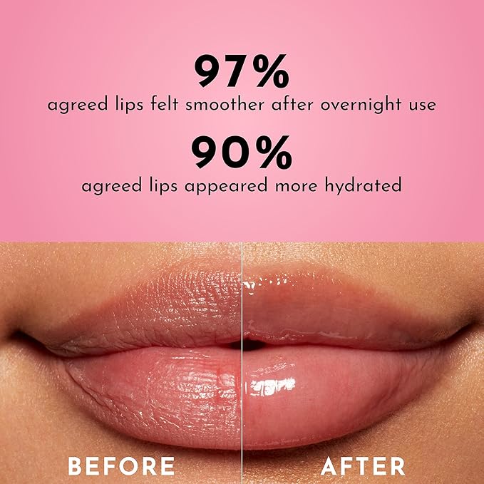 LAWLESS Forget the Filler Lip Mask - Sweet Daisy - Premium Overnight Lip Plumping Treatment with Natural Ingredients Designed to Plump, Hydrate, and Smooth Lips - 0.28 oz