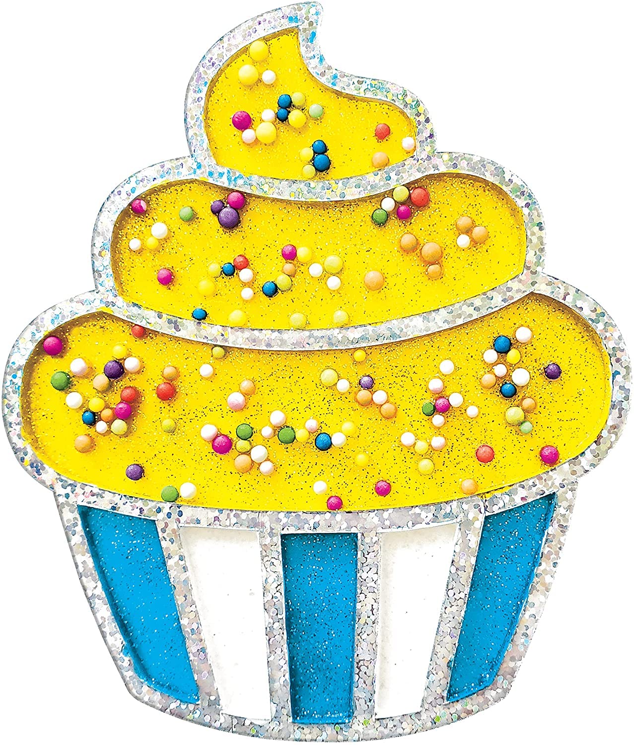 Creativity for Kids Easy Sparkle Window Art Kit | Make 7 Colorful Window Art Designs with Paint & Sparkle | Relaxing DIY Craft & Creative Activity for Kids Everywhere (Ages 6+)