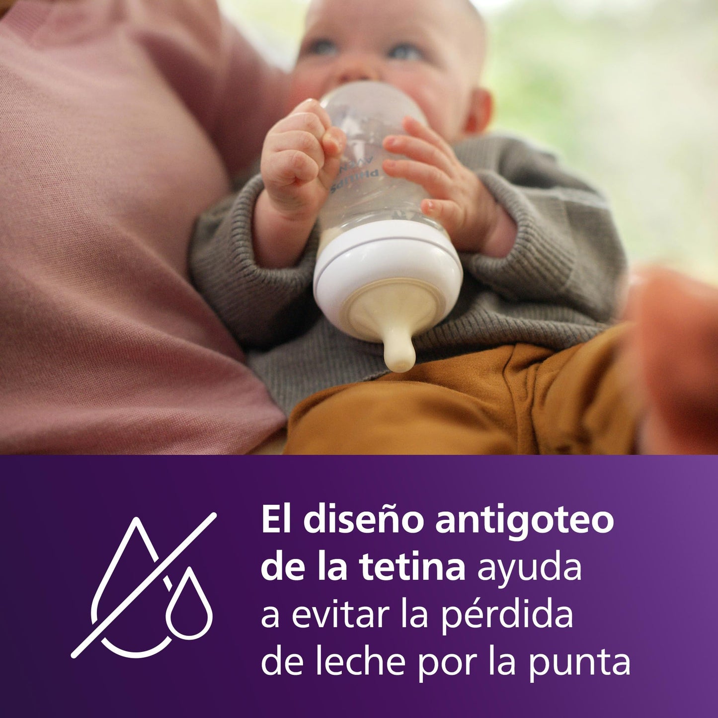 Philips AVENT Natural Baby Bottle with Natural Response Nipple, Teal Baby Gift Set, SCD837/02