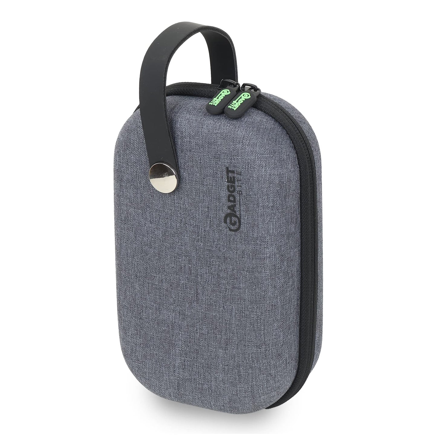 GadgetBite Organiser Portable Pouch For Electronic Accessories Usb Cables, Power Bank, Battery, Hard Drive, Sd Memory Card, Earphones, Travel Gadgets & Organiser Rugged Travel Friendly (Grey)