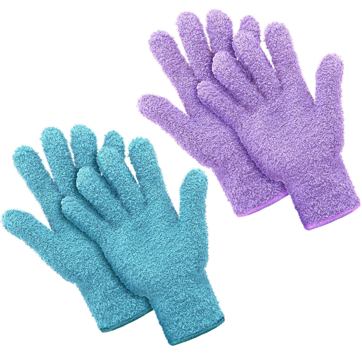 2 Pairs Microfiber Gloves for Plants (2 Count)
