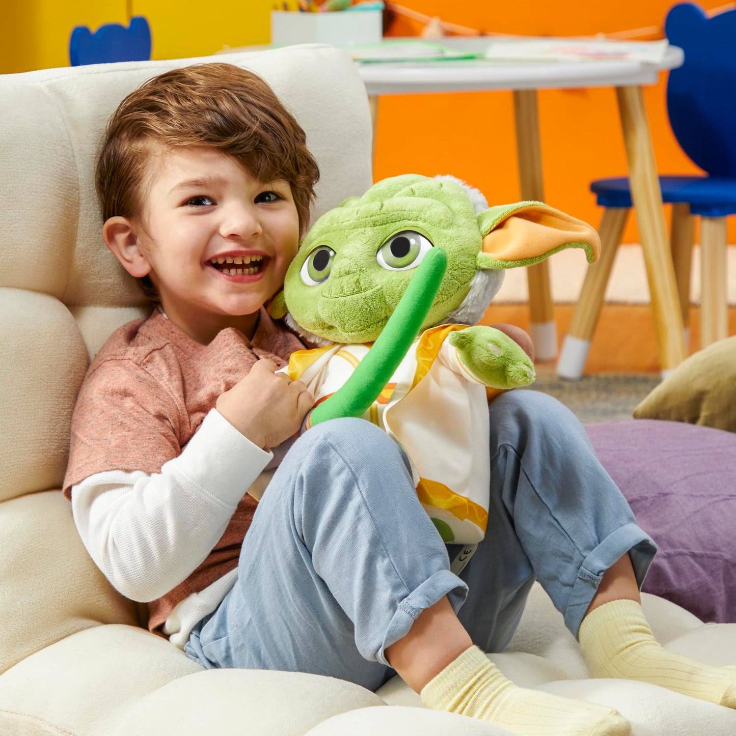 Star War Master Yoda Plush, Plush, Toys, Preschool Toys for 3 Year Old Boys & Girls