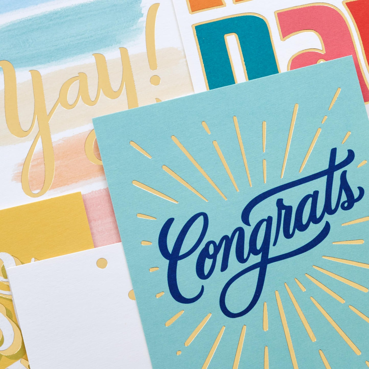 Hallmark Assorted Congratulations Cards (24 Cards with Envelopes) for Graduations, Promotions, Engagements, New Jobs, Baby Announcements