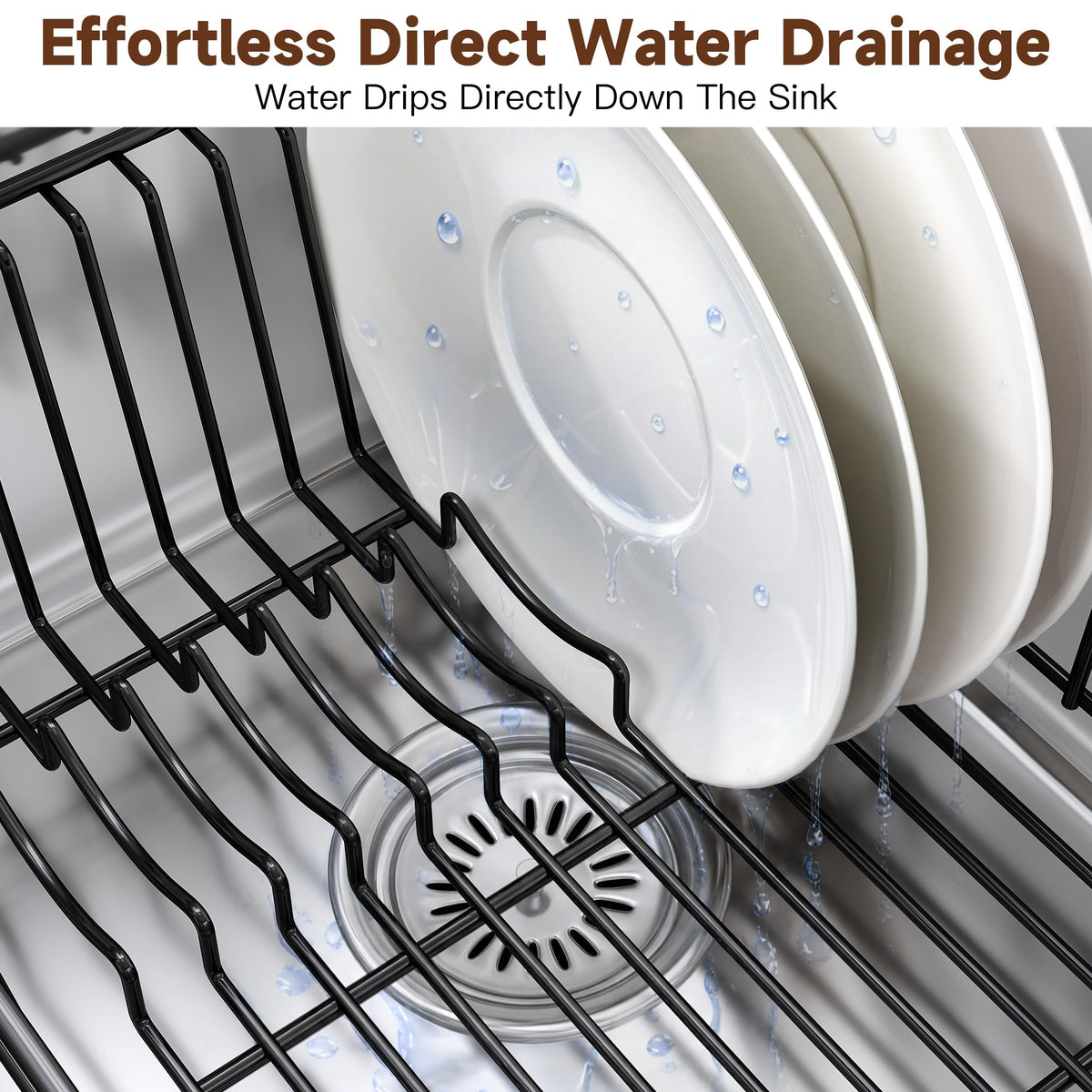 in Sink Dish Drying Rack