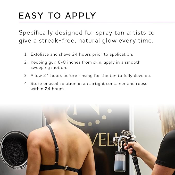 Norvell Premium Spray Tan Solution Venetian Plus 8 fl oz – Professional Sunless Tanning Formula for Deep Natural Bronze Glow, Streak-Free, Fast-Drying, Long-Lasting Color