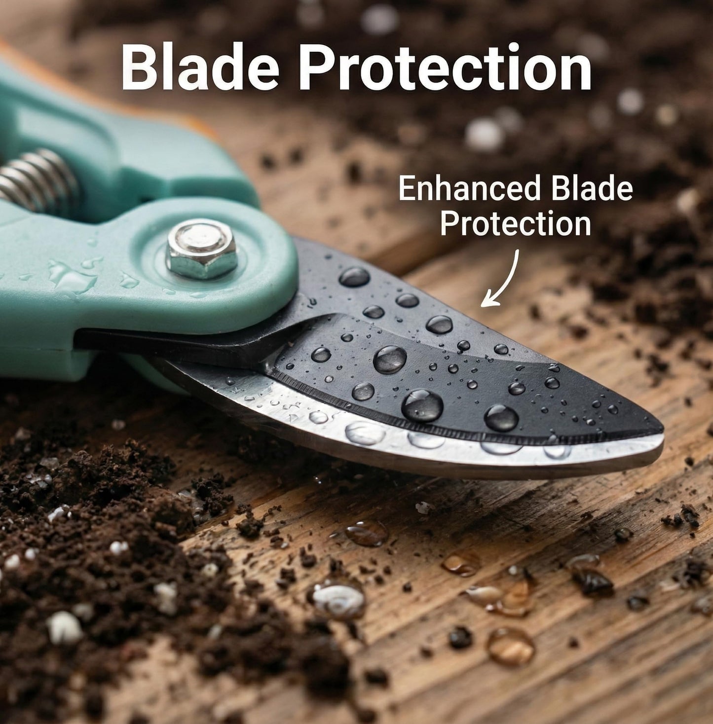 NEXON Garden Pruning Shears 2 Pack, 8" Bypass Hand Pruner & 6.25" Precision Garden Scissors, Professional Garden Clippers for Plants and Flowers