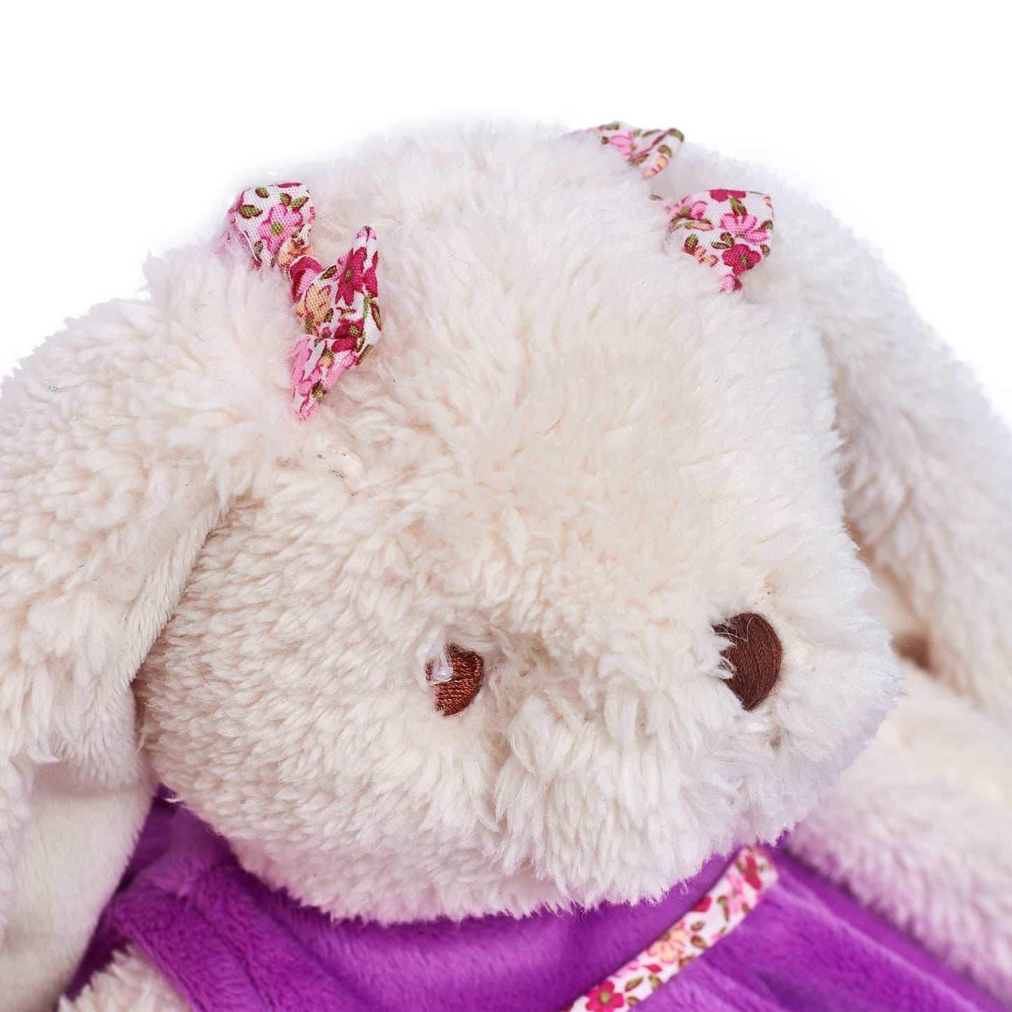 DILLY DUDU 2020 Holiday Plush Bunny Rabbit Stuffed Animal Soft Toys Cuddly Dolls Best Gifts 12-Inch (Purple)