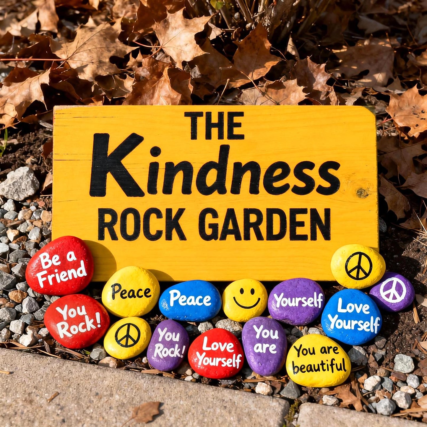 Simetufy 60 Pcs Painting Rocks Bulk, River Rocks to Paint for Arts, 2"-3" Large Flat & Smooth Stones for DIY Painting, Kindness Stones