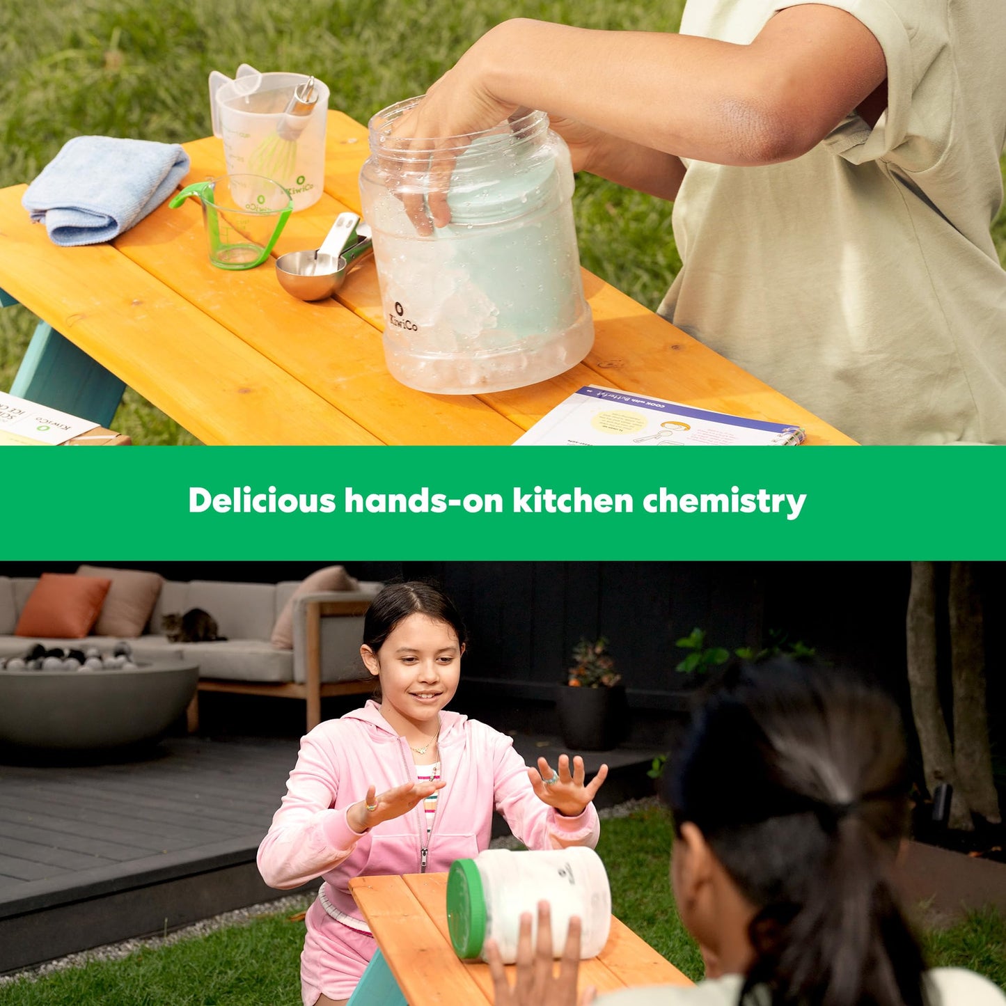 KiwiCo - Science of Cooking: Ice Cream, Learning Cooking Through Chemistry Project, STEM Kit & Science Gift for Ages 5+