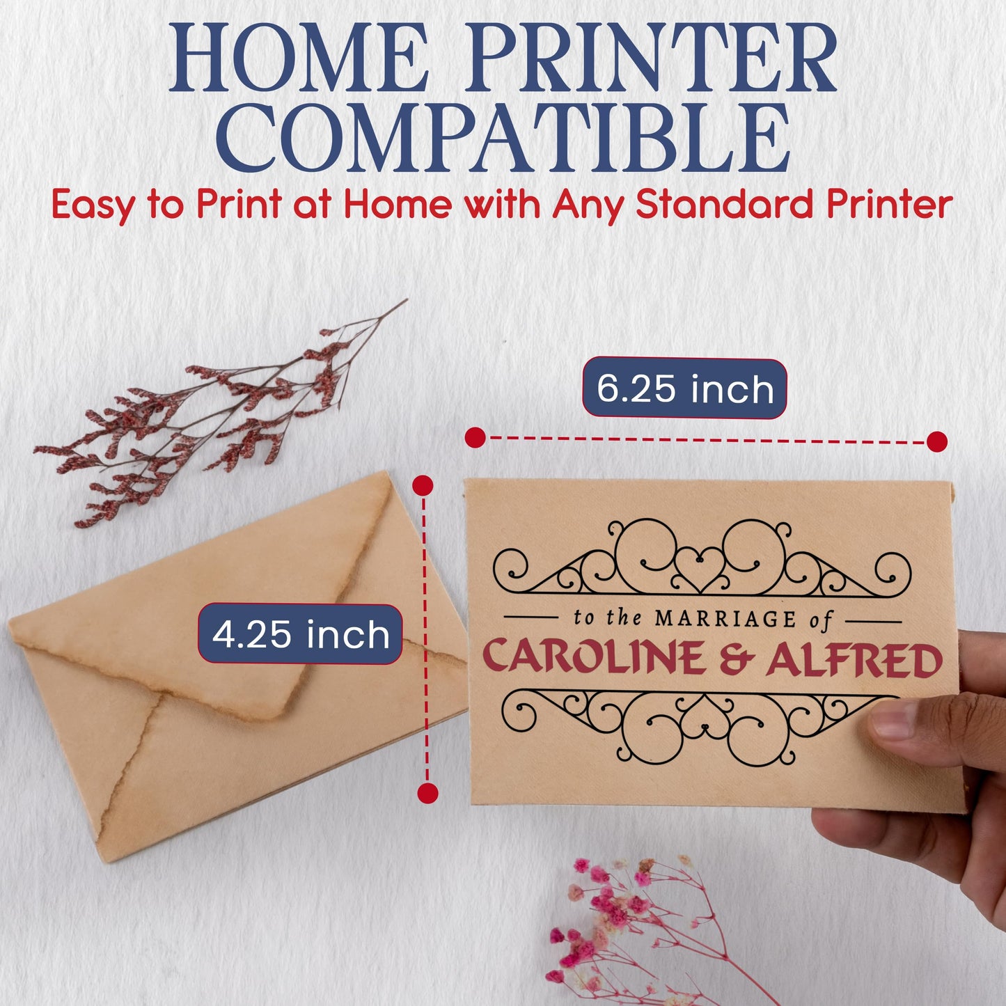 Wanderings Handmade Antiqued Envelope with Deckle Edge - 4.25 x 6.25" - Package of 25 for Writers Invitations Announcements - Cold Press Thick 150 GSM Recycled Paper