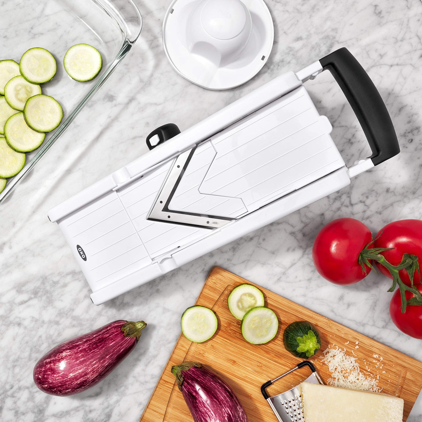OXO Good Grips V-Blade Mandoline Slicer, White (1155700)