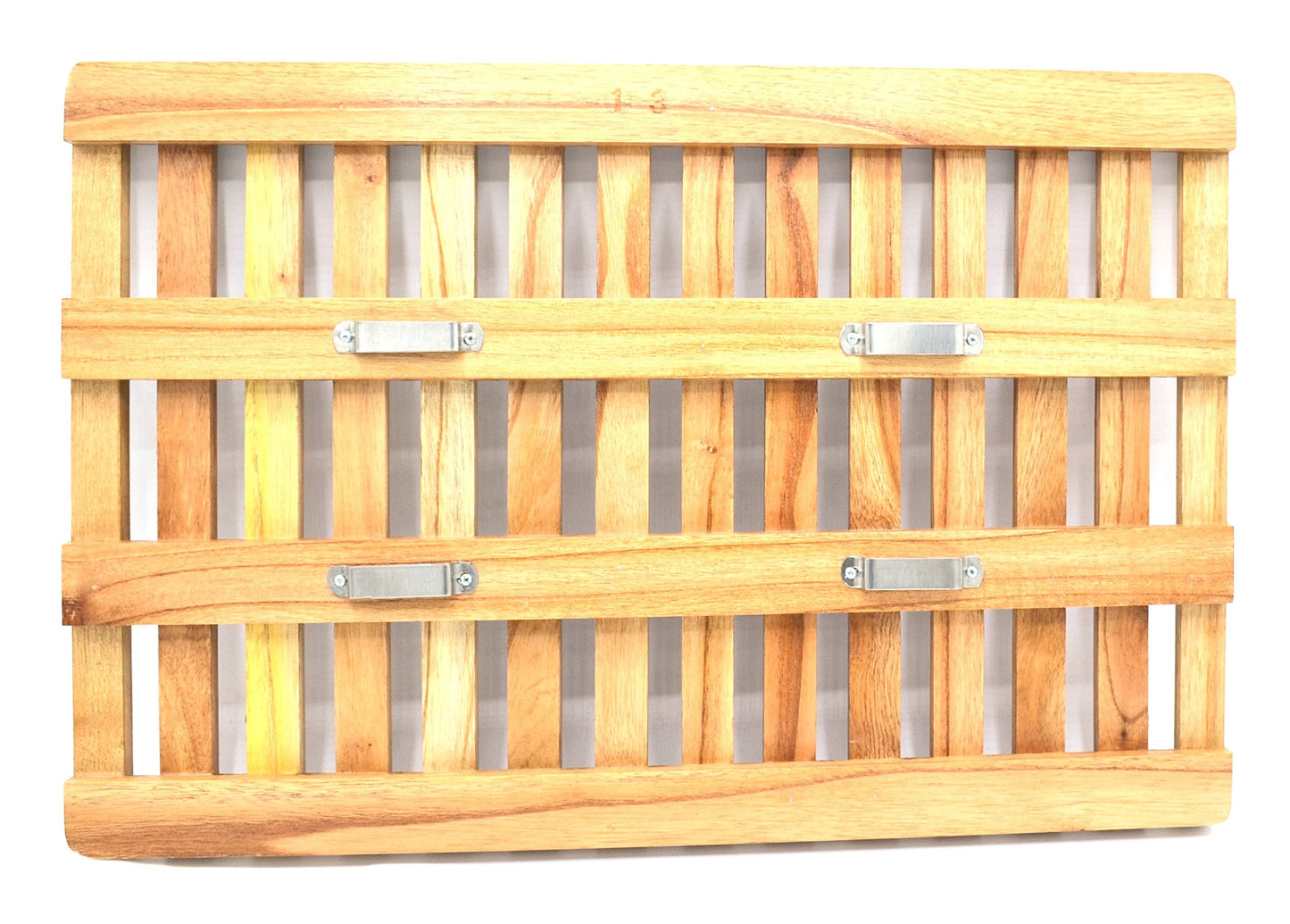 EISCO Wooden Herbarium Press Frame: 12 x 18 inches with 2 Buckle Straps