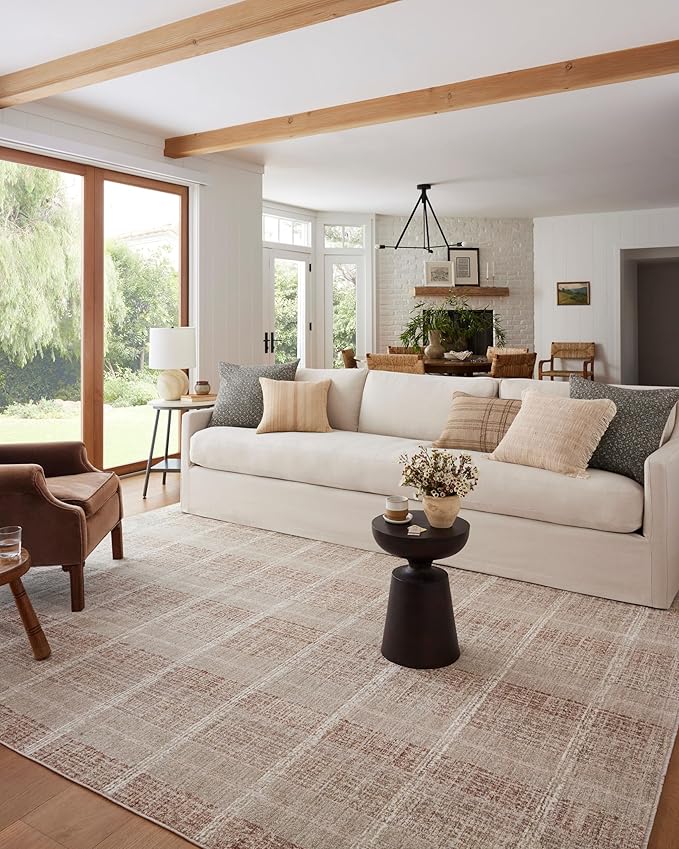 Loloi Angela Rose Ember Collection EMB-02 Clay/Sand 2'-7" x 7'-6" Runner Rug