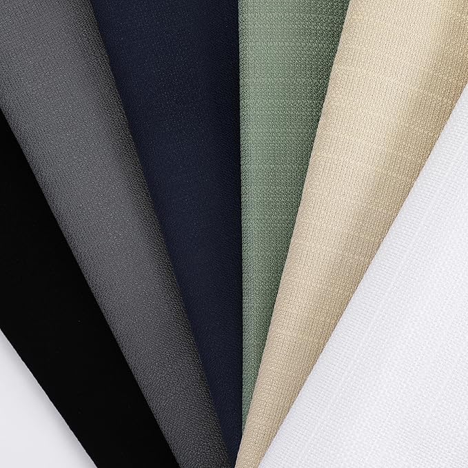Chyhomenyc 2 Panels Short Kitchen Tiers Half Window Semi Sheer Curtains 24 Inch Length for Kitchen Bathroom Small Windows, Faux Linen Slub Textured Cafe Curtains, Sage Green, Each 30x24 Inch