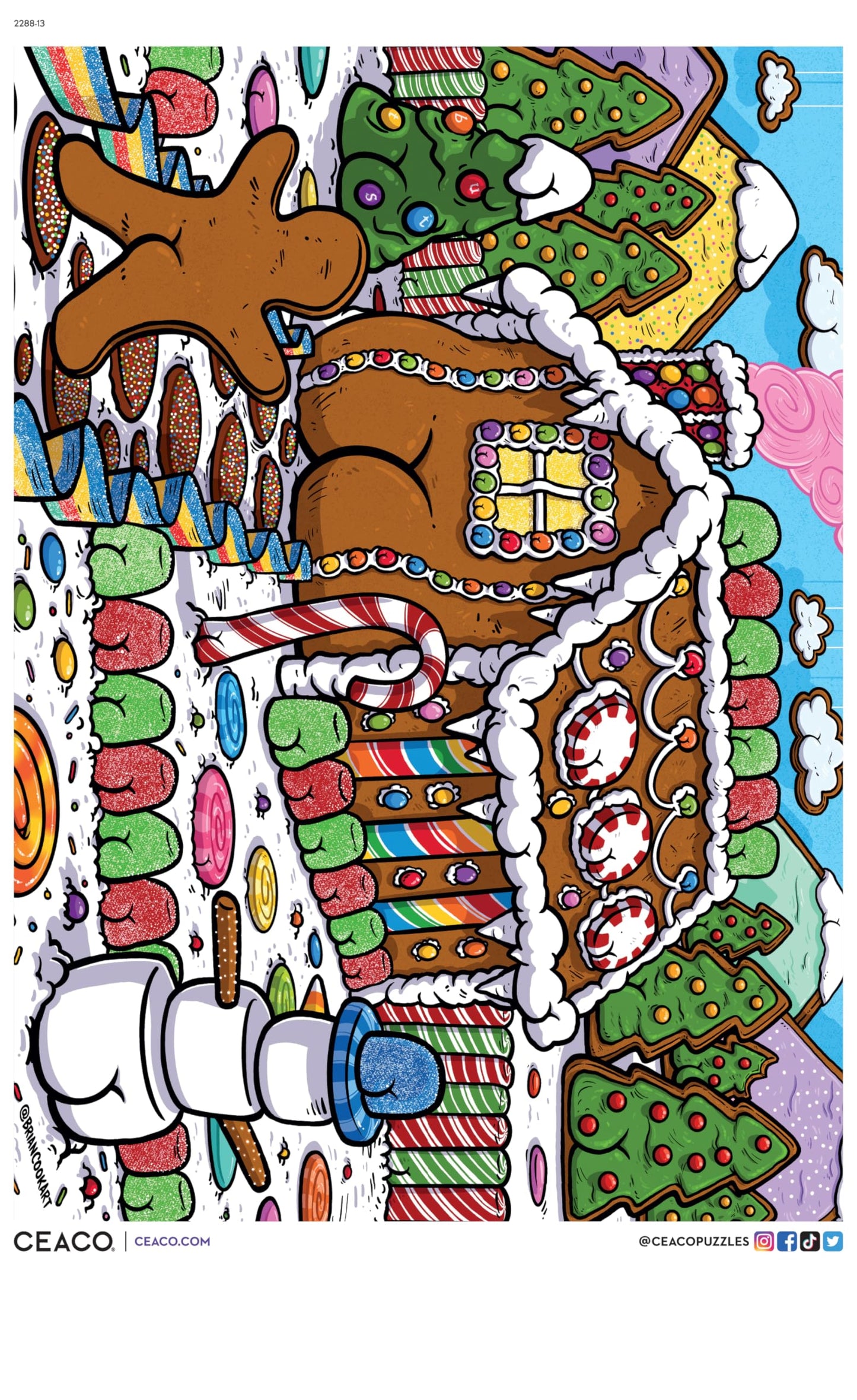 Ceaco - Avanti - Puppies in a Wagon - 300 Piece Puzzle for Adults - Challenging and Perfect for Game Nights - Finished Puzzle Size 21.25 x 15