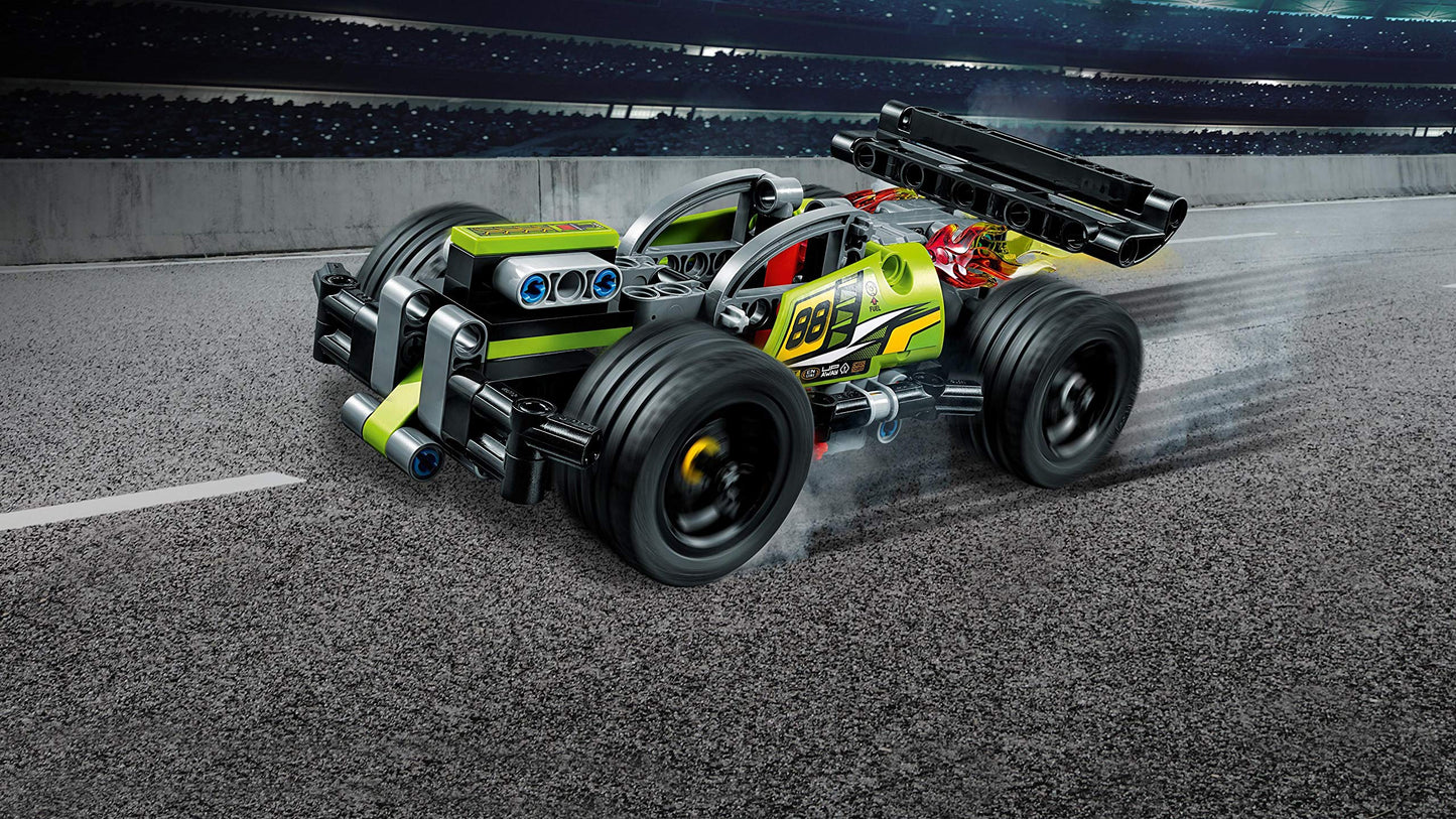 LEGO Technic WHACK! 42072 Building Kit with Pull Back Toy Stunt Car, Popular Girls and Boys Engineering Toy for Creative Play (135 Pieces)