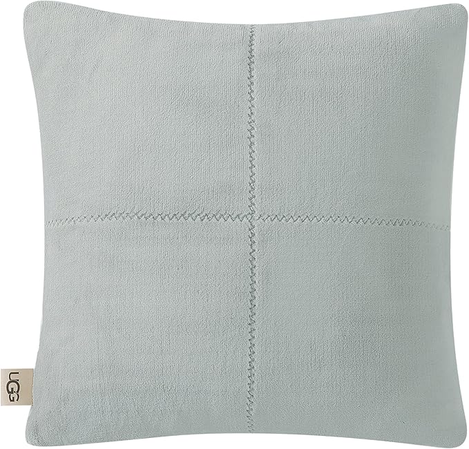 UGG Remina Twin Comforter Set 4 Piece Bed in a Bag with Throw Blanket, Decorative Pillow, Sham, and Reversible Comforter Hypoallergenic Washable Dorm Bedding, Twin XL, Blue Green Clear Creek