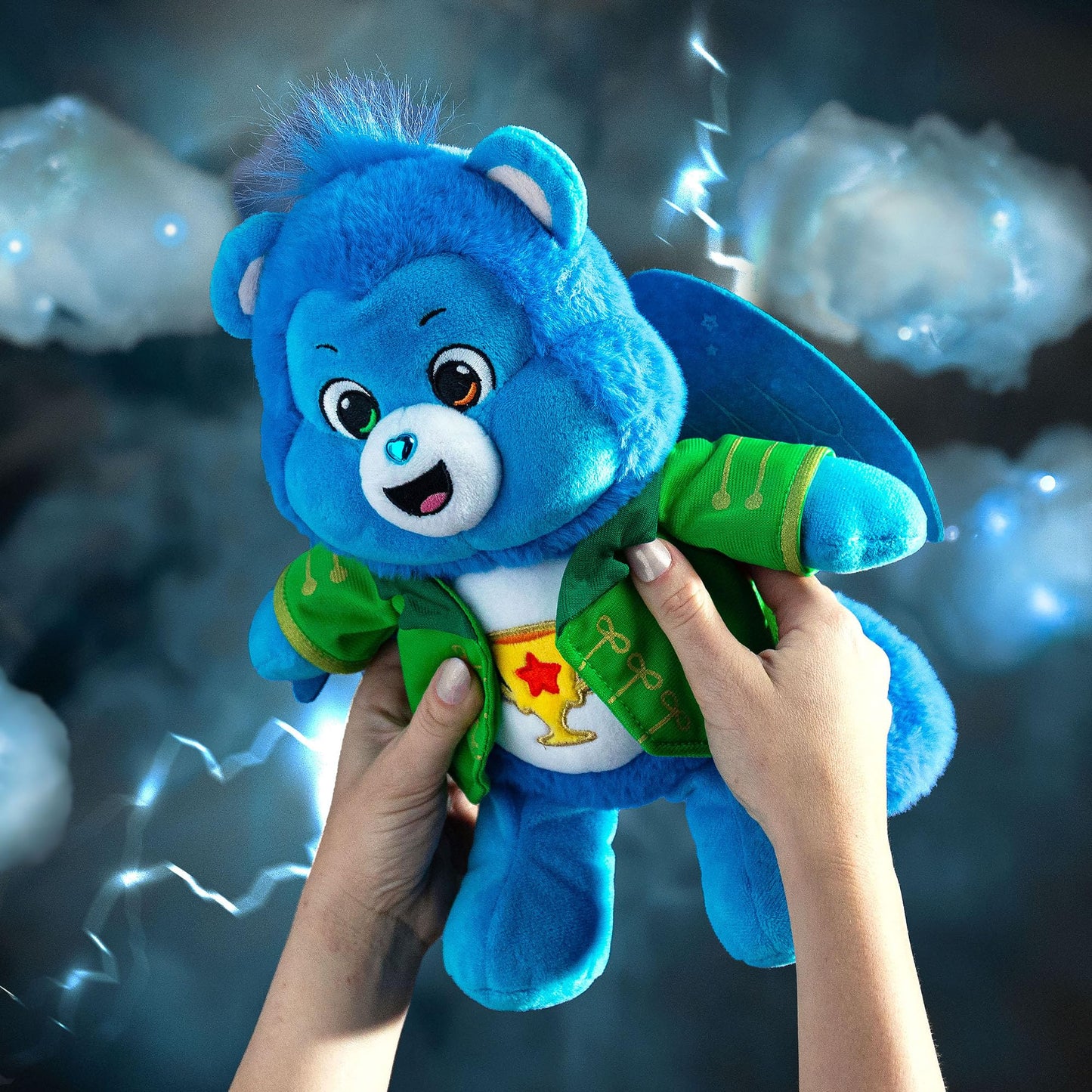Care Bears x Wicked Champ Bear as Chistery Amazon Exclusive 12" Plush