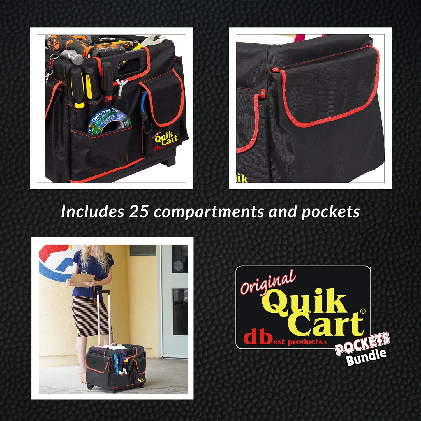 dbest products Quik Cart Pockets Bundle