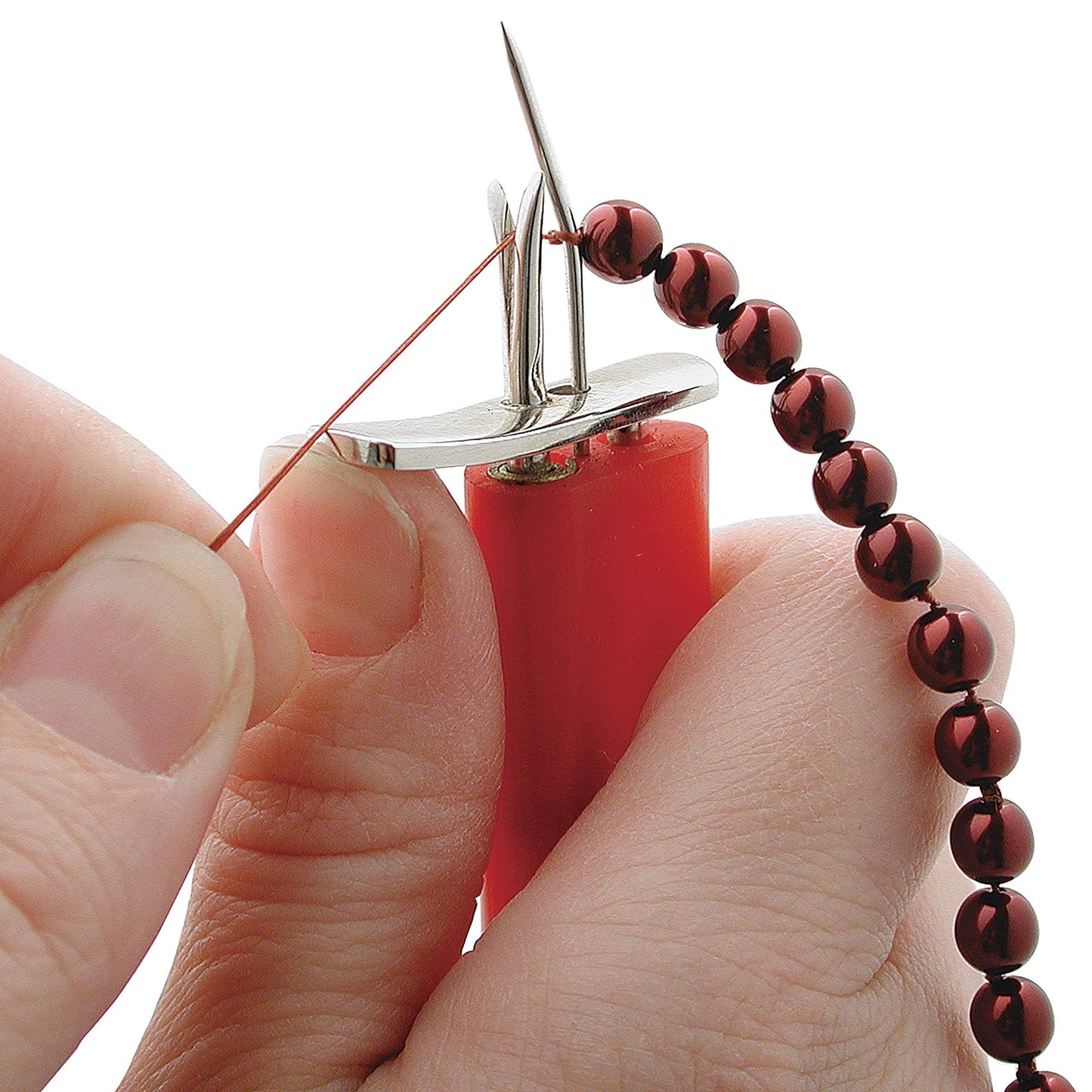 The Beadsmith EZ Knotting Tool, 6 Inches, Create Secure Knots, for Stringing Pearls and Other Beads