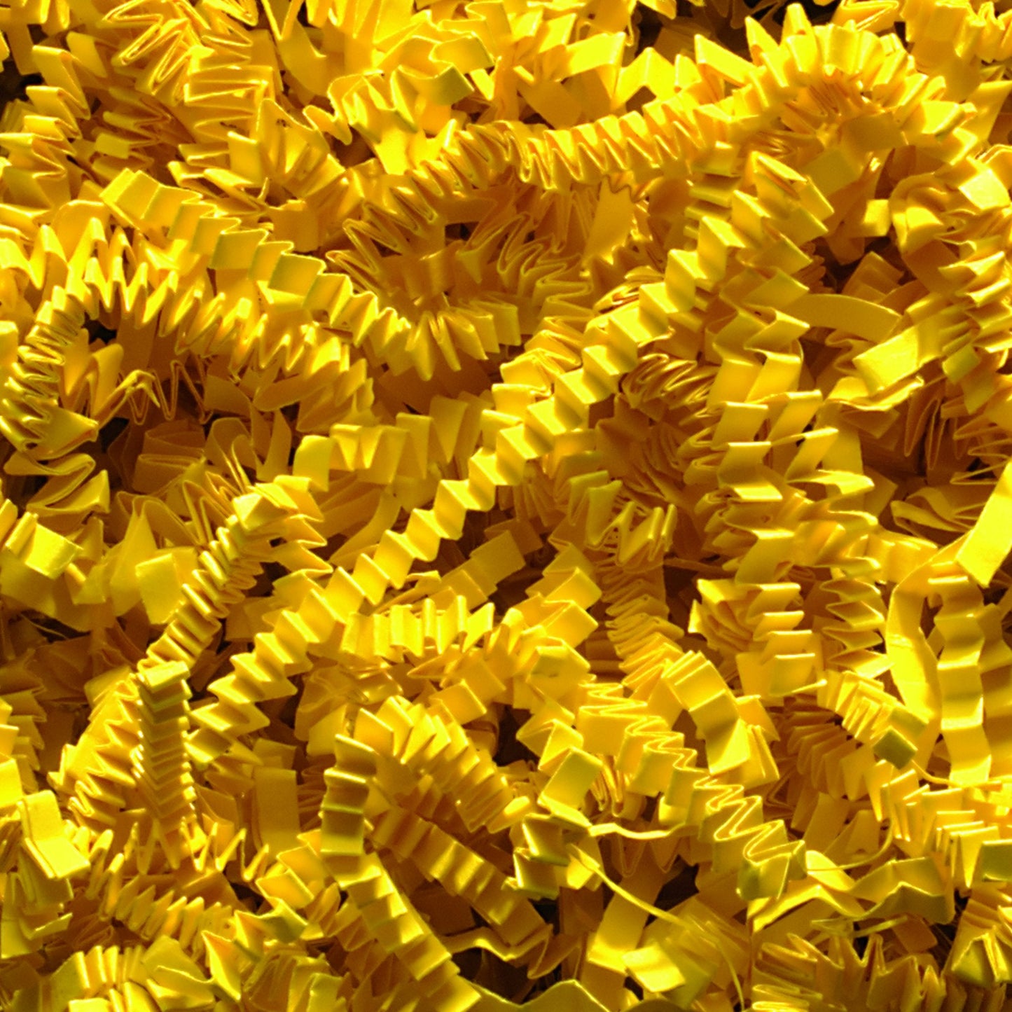 Box USA Yellow Crinkle Paper Filler (10lb) - Shredded Paper for Basket Stuffing, Shipping, Packaging, Confetti, Crafts & Holidays - Crinkle Cut