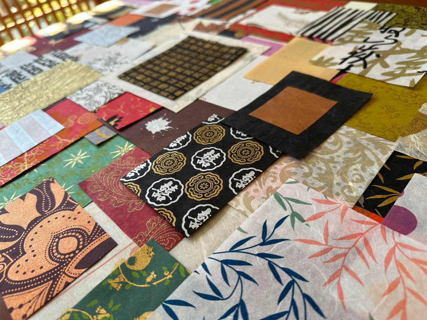 Print Carnival Scrap Pack (100 Pieces) - Mulberry Paper