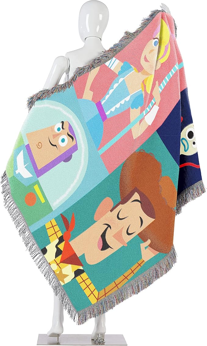 Northwest My New Toys Woven Tapestry Throw Blanket, 48" x 60"