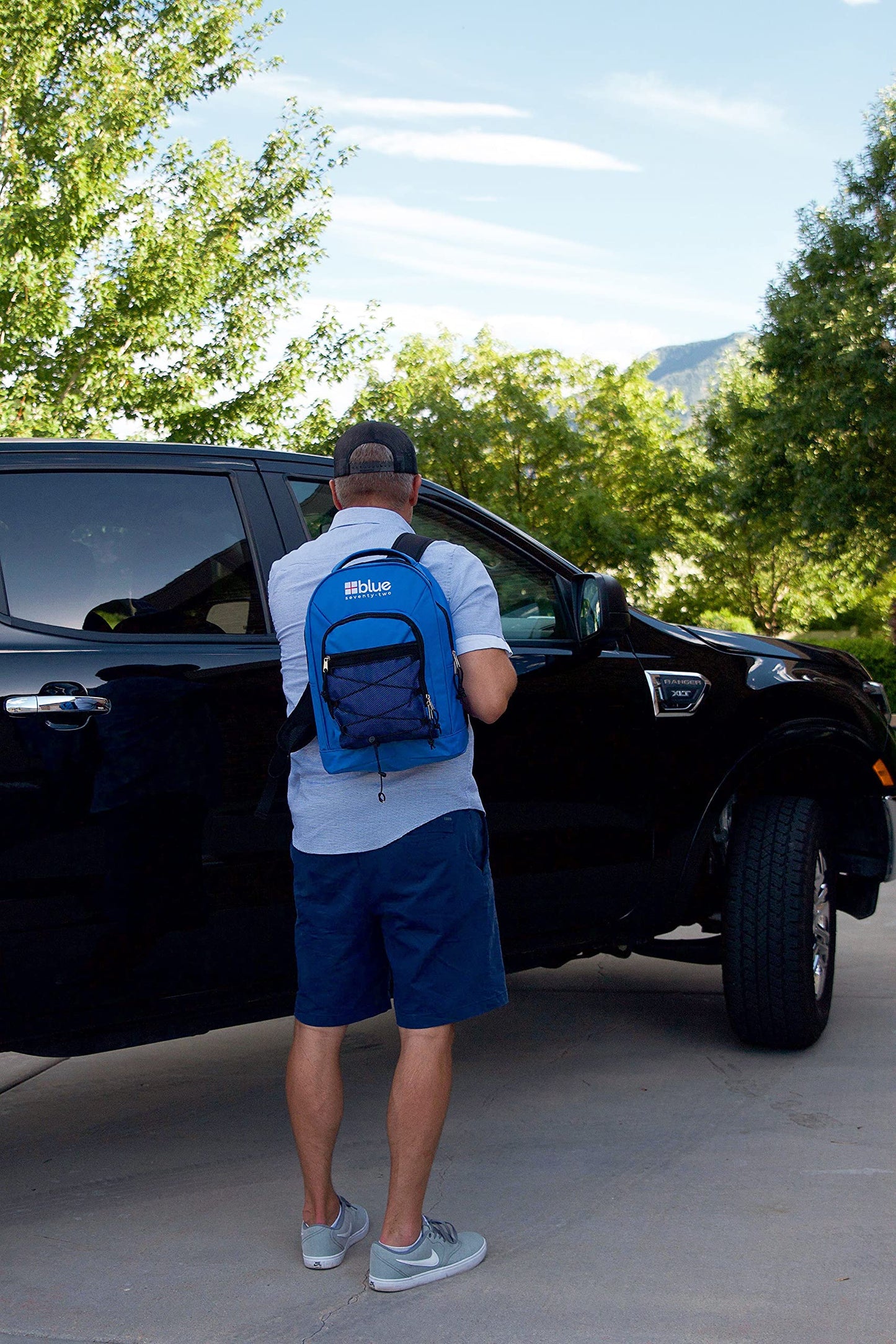 Blue Coolers Blue Seventy-Two | 72 Hour Emergency Backpack Survival Kits for 1 Person | Survival Kit for Wildfires, Earthquakes, Tornado, Hurricane, and Other Emergencies…