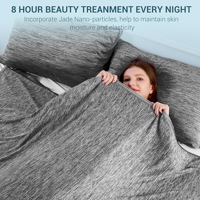 Elegear Revolutionary Cooling Blanket Twin, Absorbs Heat to Keep Body Cool for Night Sweats, Arc-Chill3.0 Cool Fiber Q-Max>0.5 for Hot Sleepers, Lightweight Summer Cold Blankets for Sleeping 59" x 79"