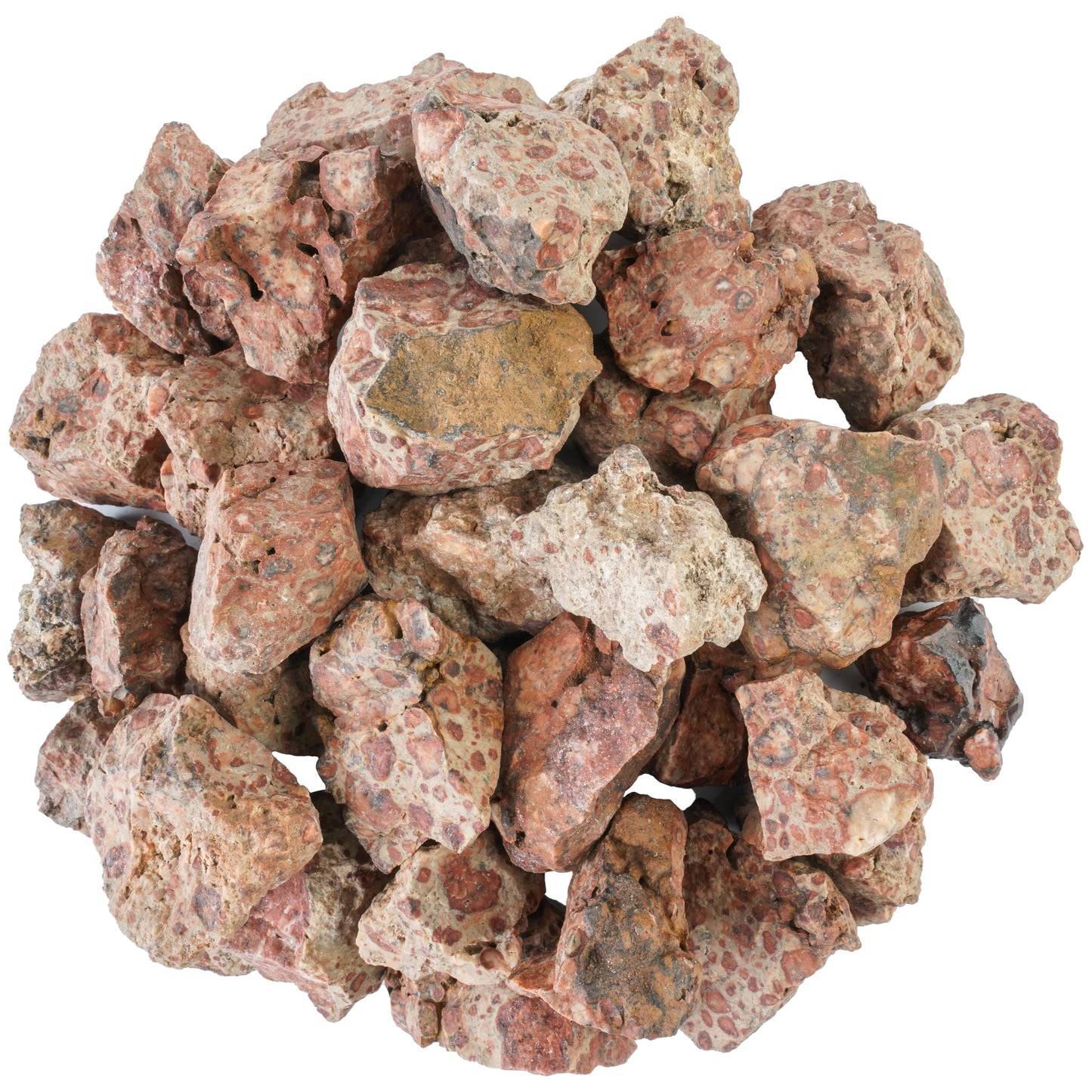 Asteroid Jasper Raw Stones and Crystals For Jewelry Making, Rough Gemstones and Crystals for Tumbling, Polishing, Cabbing, Fountain Rocks, Decoration, Wire Wrapping, Gem Mining, Reiki Healing 1 lb