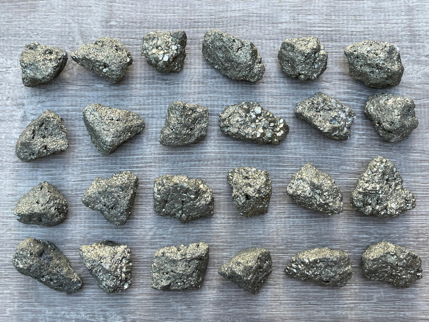 GAF TREASURES Wholesale Raw Pyrite Crystals, Natural Pyrite Stone, Natural Rough Pyrite Crystals, Pyrite Rough, Pyrite Healing Crystals (Pyrite, 0.25 Pound)