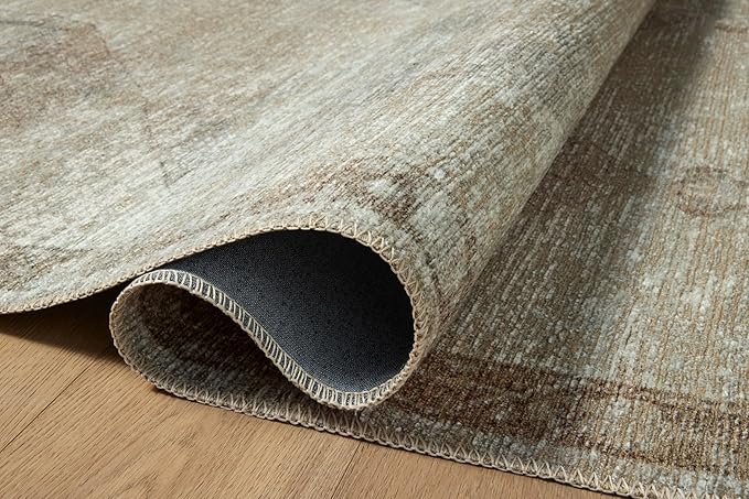 Loloi Amber Lewis Cambria Collection CBR-02 Mist/Natural 10'-0" x 14'-0" Area Rug Jute, Neutral, Vintage Style, Antique Tone, Living, Bedroom, Dining, Carpet