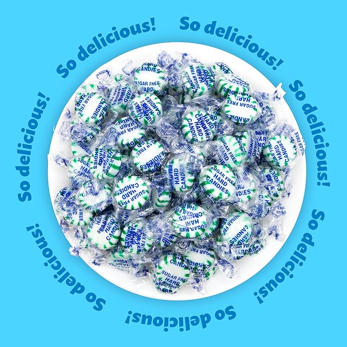Sugar-Free Starlights Spearmint Hard Candy, 1-Pound Pack