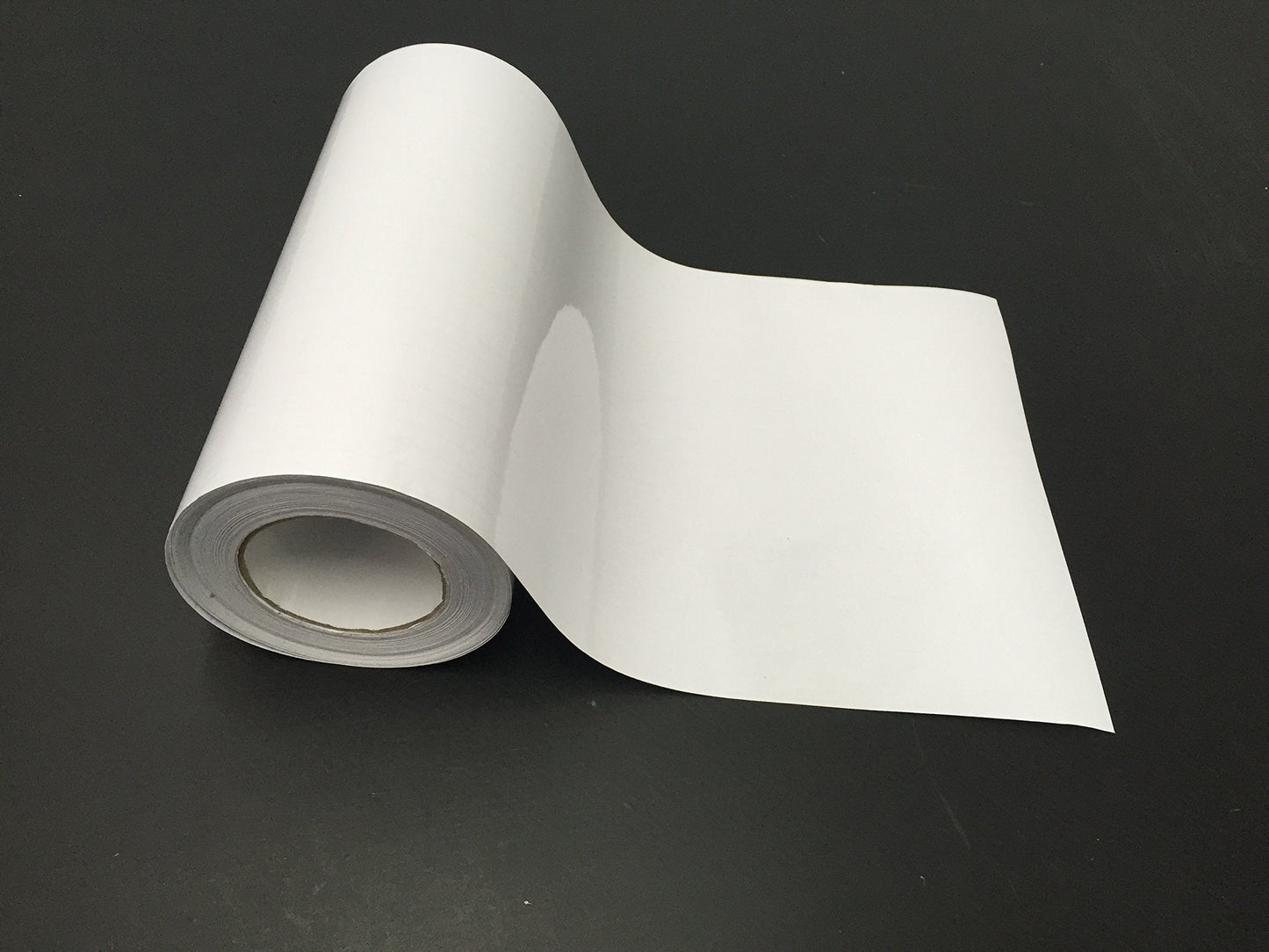 High Gloss Clear Vinyl Transfer Paper Self-Adhesive 12" x 10ft Roll w/Grid Backing 3mil (5 Rolls)